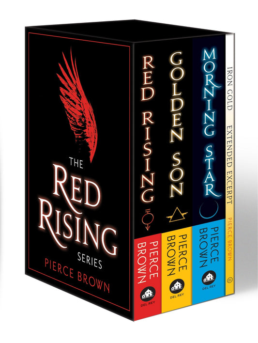 Red Rising 3-Book Box Set: Red Rising, Golden Son, Morning Star, and an Exclusive Extended Excerpt of Iron Gold - Brown, Pierce (Paperback)-Fiction - Science Fiction-9780593724460-BookBizCanada