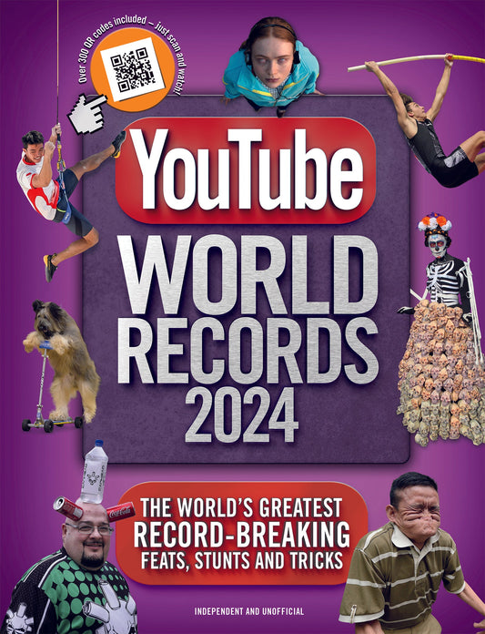 Youtube World Records 2024: The Internet's Greatest Record-Breaking Feats - Besley, Adrian (Hardcover)-Young Adult Misc. Nonfiction-9781802796568-BookBizCanada